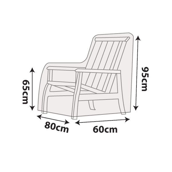 premium outdoor uv & rain storage furniture cover for patio desk chair - buy online coverworld australia