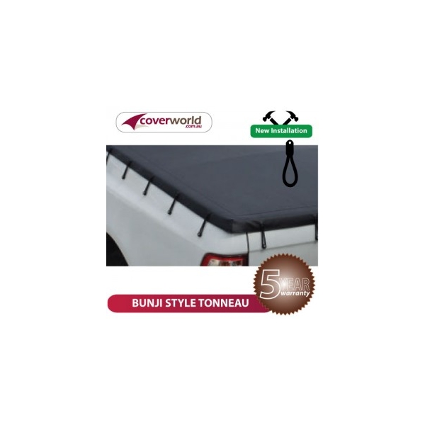 BT50 DX Dual Cab Without Sports Bar, with Headboard Bunji Ute Tonneau Cover