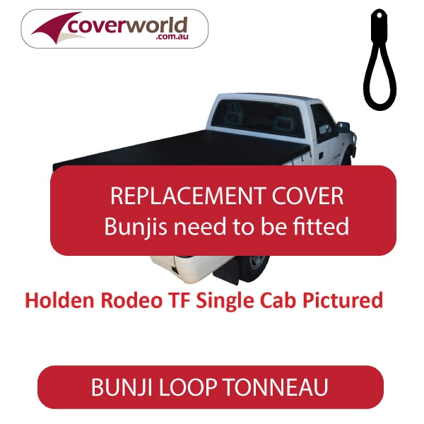 mazda bt50 - single cab -  soft tonneau cover - replacement bunji