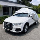 Premium outdoor car cover for small, medium and large hatch backs and suvs. Best protection cover for rain, uv and wind - tailored fit to suit your car length - buy online coverworld australia