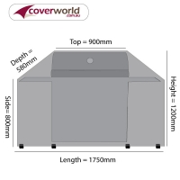 4-5 Burner BBQ Cover - 175cm Length