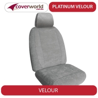 Seat Covers Velour Toyota Hilux SR and Workmate with 2 Seats - March 2005 to Aug 2011