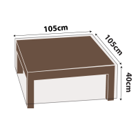 Outdoor Square Table Cover - 105cm